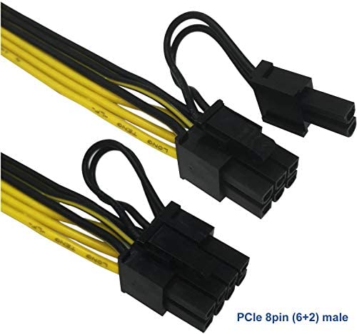 Cable Traodin Pzs Pci Express Pines A Doble Pcie Amarillo Lapson M Xico