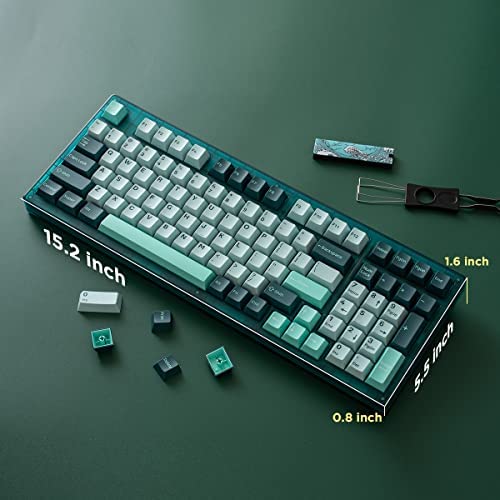 Teclado Mecanico Yunzii If Teclas Retroiluminado Verde Lapson M Xico