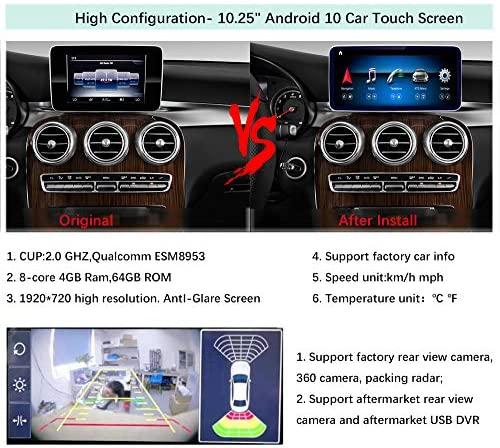 Road Top Android 10 Auto Stereo 10.25 Pantalla táctil para