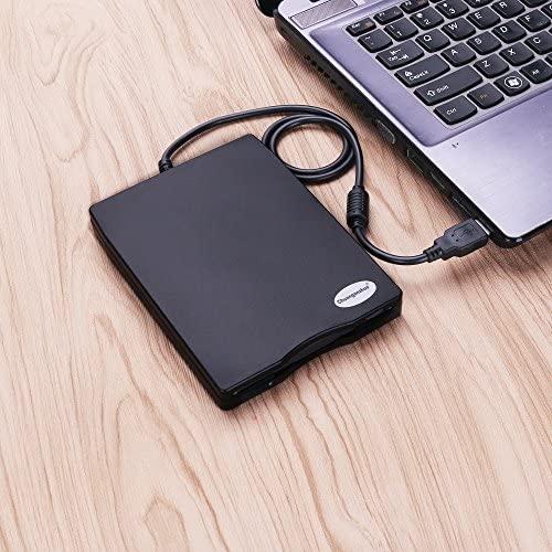 UNIDAD DE DISQUETE EXTERNA PORTABLE CON USB DE 3.5' FDD DE 1.44MB PARA PC  CON WINDOWS 2000 XP VISTA 7 8 O 10