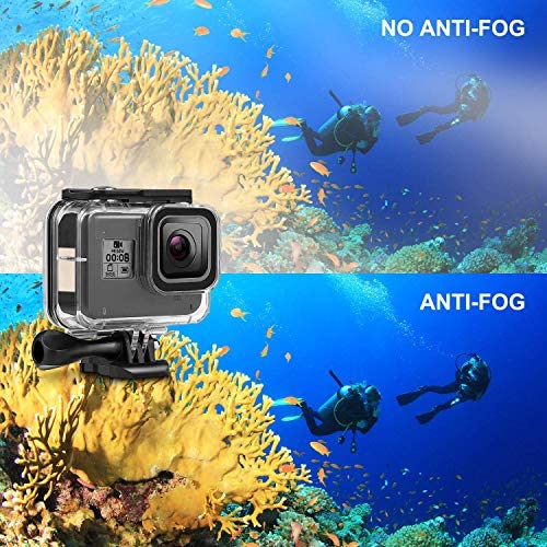 Kit de accesorios de cámara para GoPro Hero 8 negro impermeable carcasa  filtros de buceo