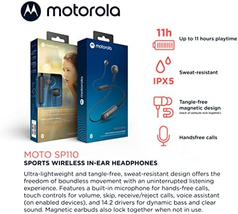 Motorola Sound Auriculares Moto SP 105 : : Electrónica