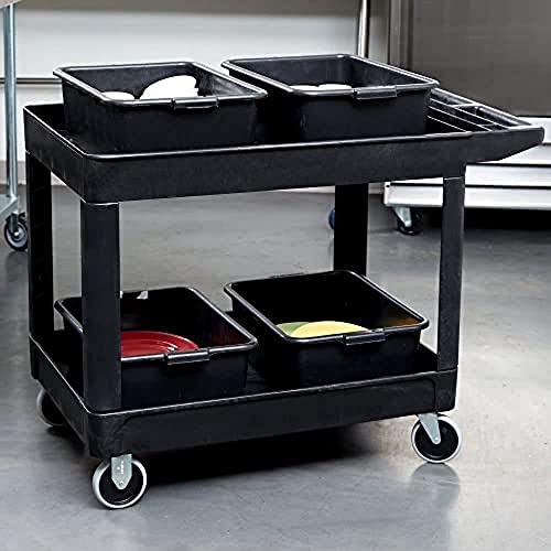 Rubbermaid FG452089BLA Utility Cart