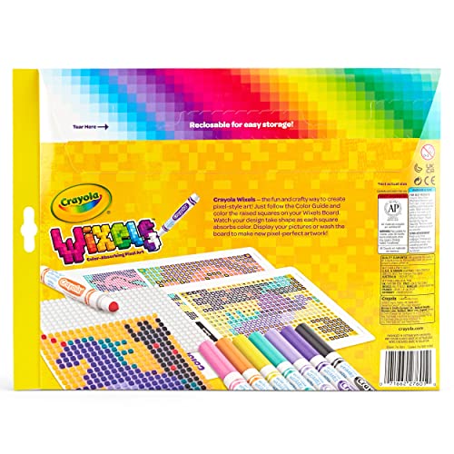 Juguete Libro para Colorear Crayola Arte Pixel 8 Plumones- Lapson México