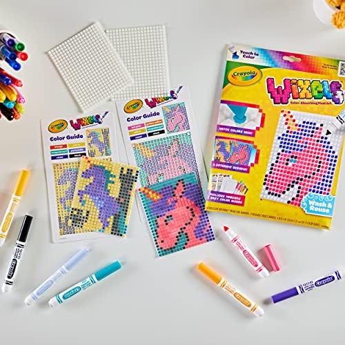 Juguete Libro para Colorear Crayola Arte Pixel 8 Plumones- Lapson México