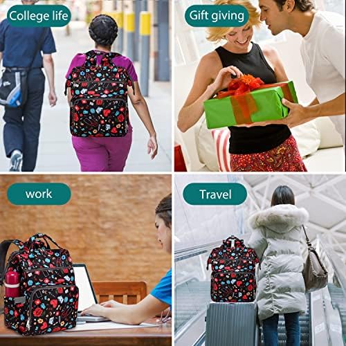 Gatycallaty Mochila para enfermera, Corazón, Mochila para enfermera